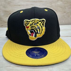 NEW Osaka Tigers Ebbets Field Flannels DNA Fitted Cap Hat Black sz 7 3/8